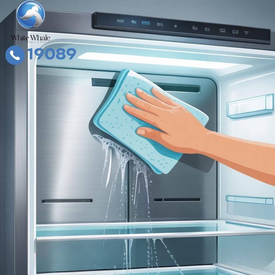 تنظيف ثلاجة وايت ويل من الداخل تنظيف ثلاجة وايت ويل من الداخل