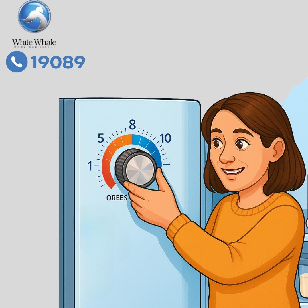 ضبط درجة حرارة ثلاجة وايت ويل والفريزر ضبط درجة حرارة ثلاجة وايت ويل والفريزر