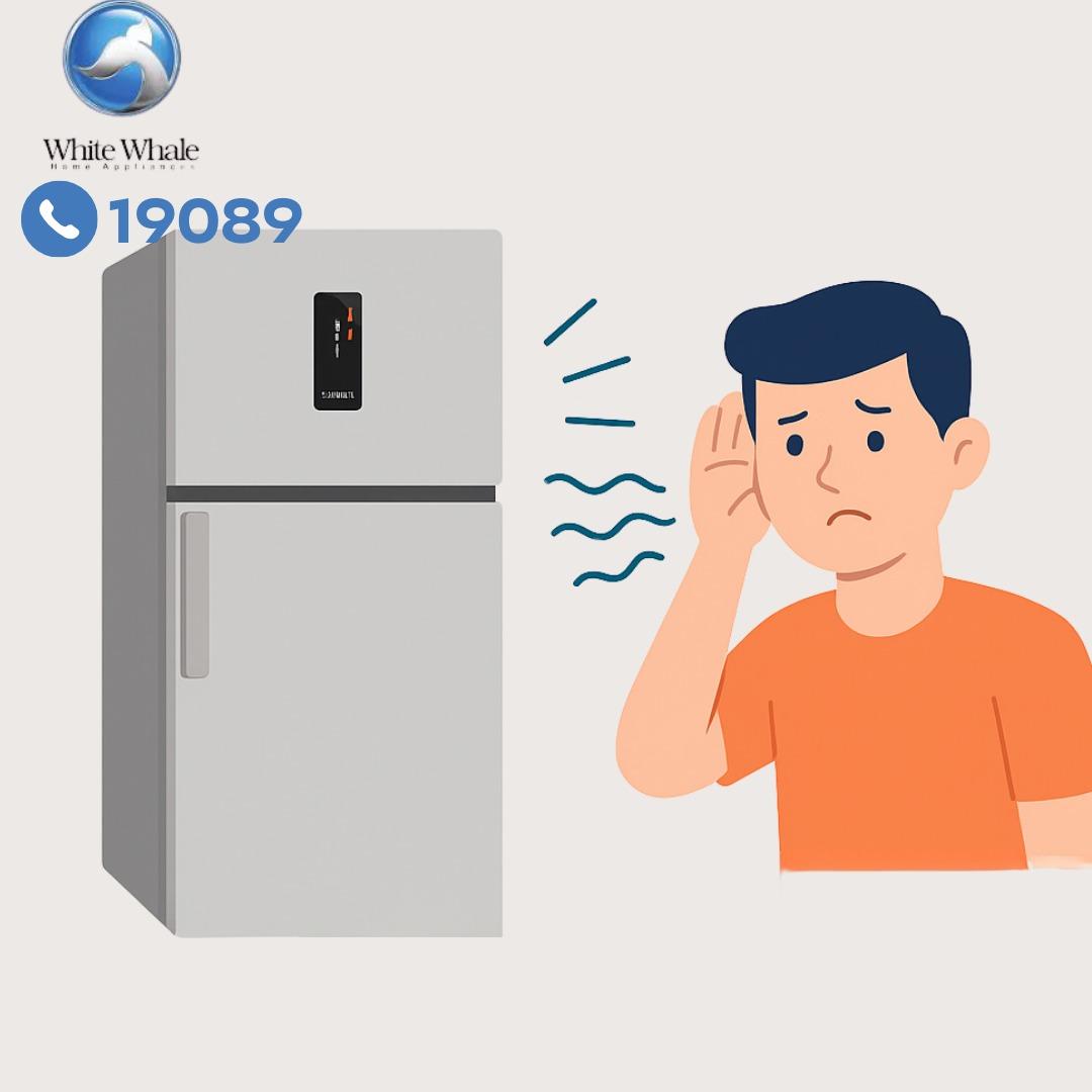 فحص صوت ثلاجة وايت ويل بعد تشغيلها فحص صوت ثلاجة وايت ويل بعد تشغيلها