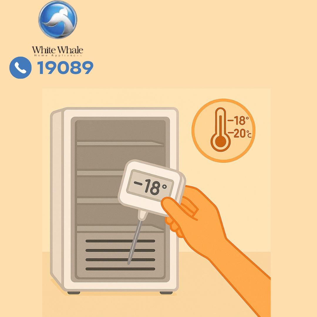 ضبط درجة الحرارة بديب فريزر وايت ويل ضبط درجة الحرارة بديب فريزر وايت ويل